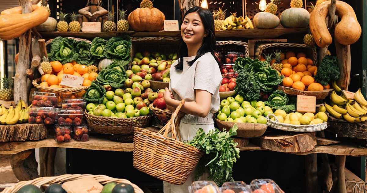 Authentic Chinese sauces, noodles, and fresh vegetables featured in WeMart Hypermarket, one of the best Chinese grocery stores in Dubai