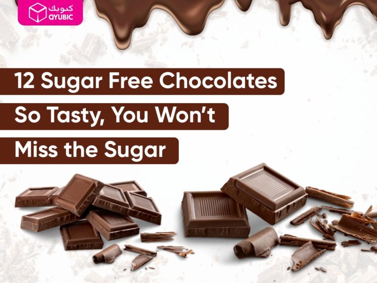 feature image having a title of12 Sugar Free Chocolates So Tasty, You Won’t Miss the Sugar