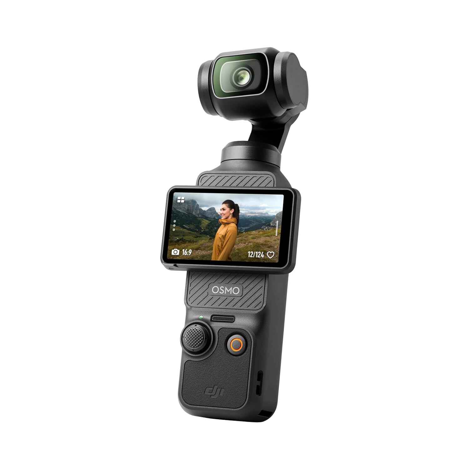 DJI Pocket 3 – a pocket-sized vlogging kit essential with 4K video, gimbal stabilization, and AI tracking.