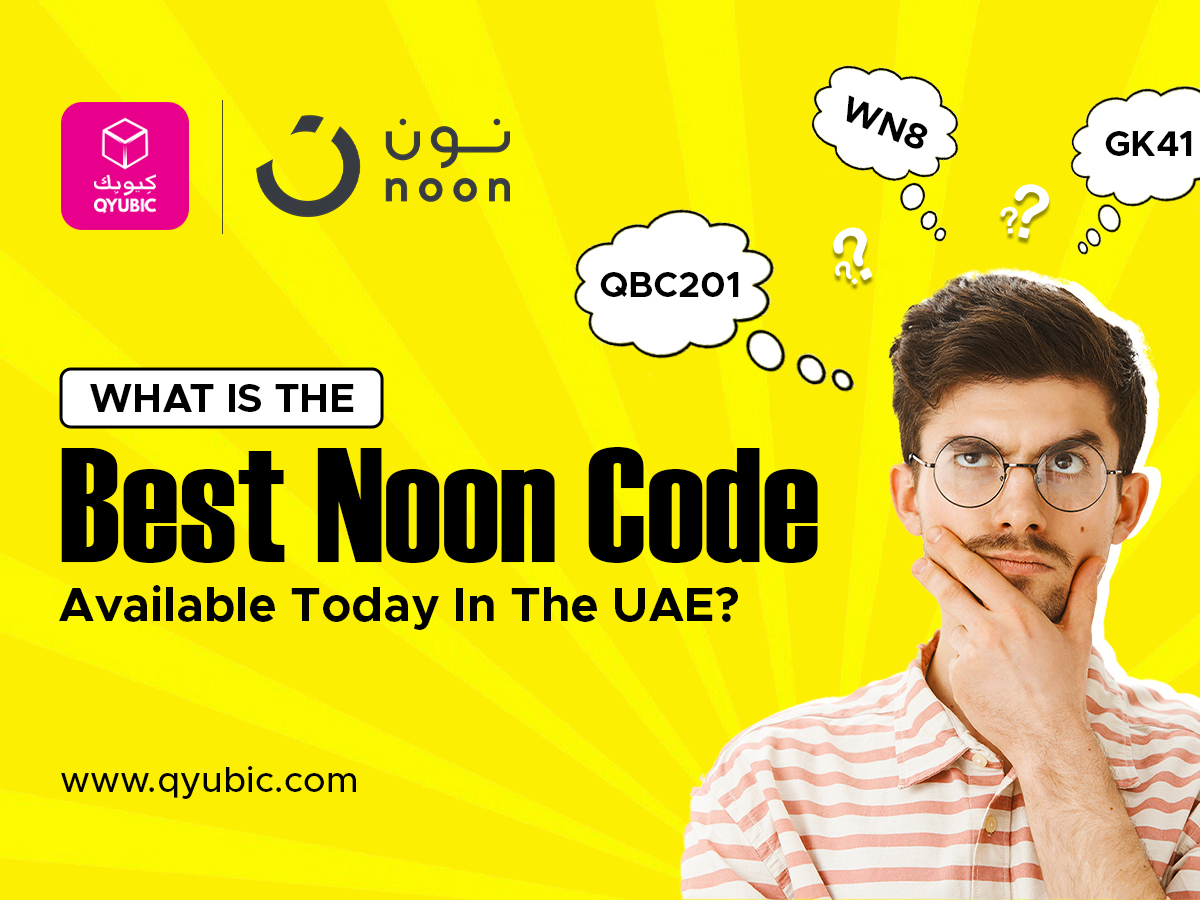 Man thinking about the best noon discount in uae available today