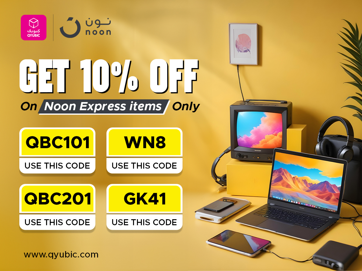 Noon discount code for Express items - 10% Cashback Deal