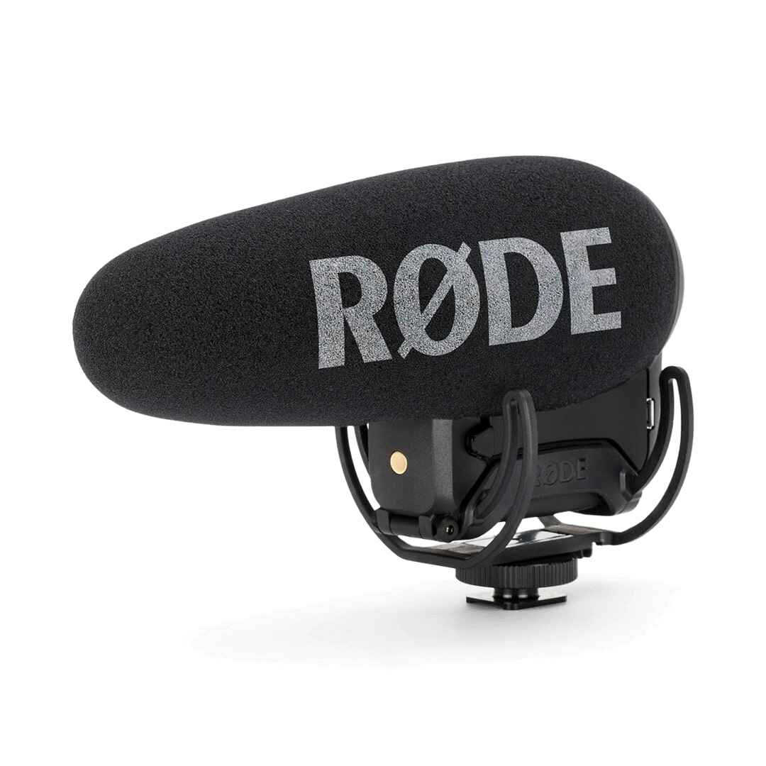 Rode VideoMic Pro+ – a top-tier vlogging microphone with superior clarity, directional audio, and long battery life