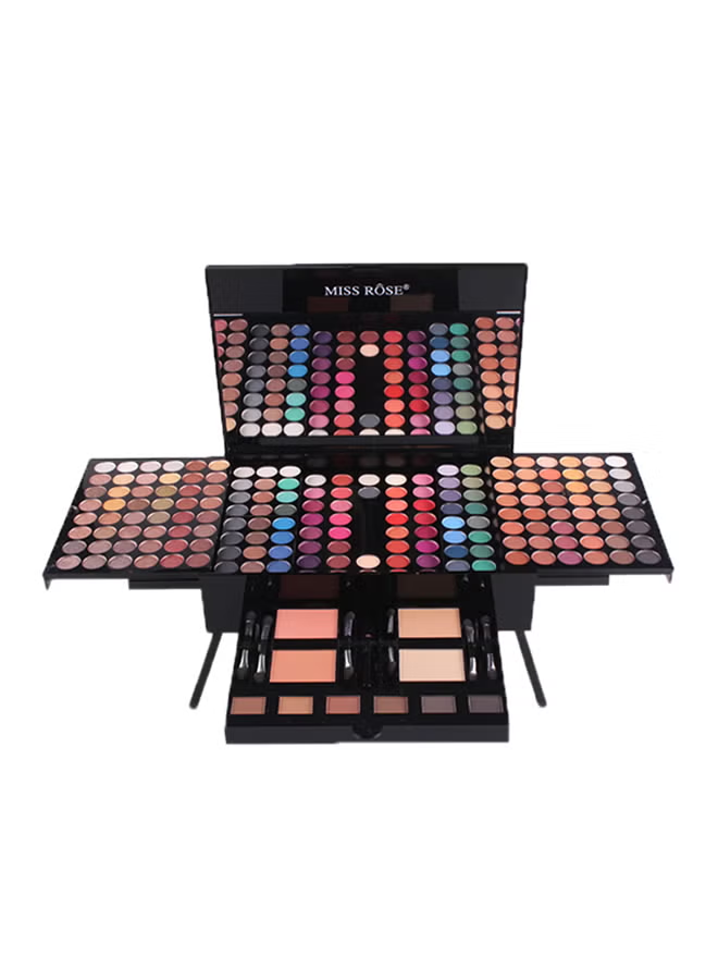 Miss Rose Color Spirit big makeup set with 180+ vibrant eyeshadow shades, blush, and compact powders – perfect makeup box set for beginners and pros.