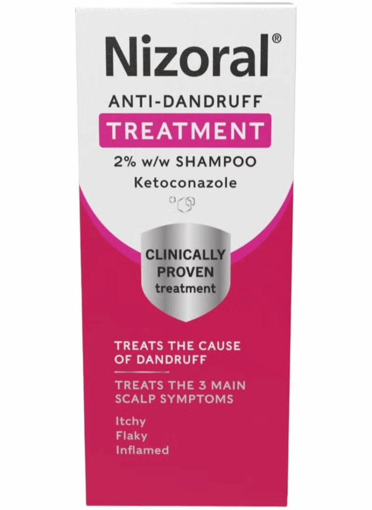 Nizoral shampoo 200ml Daily Care anti-dandruff formula for itchy and flaky scalps, ideal for regular use in the UAE.