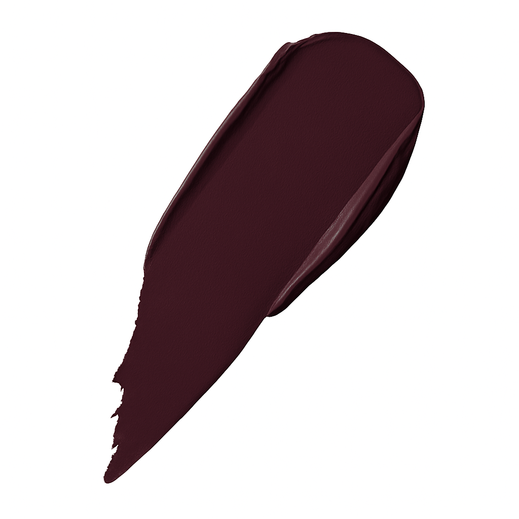 Deep plum-red liquid lipstick that turns heads, ideal for full lips and tan skin tones. This velvet lipstick offers high pigment in one swipe, making it a go-to bold lipstick with smudge-proof, long-lasting wear perfect for glam makeup.