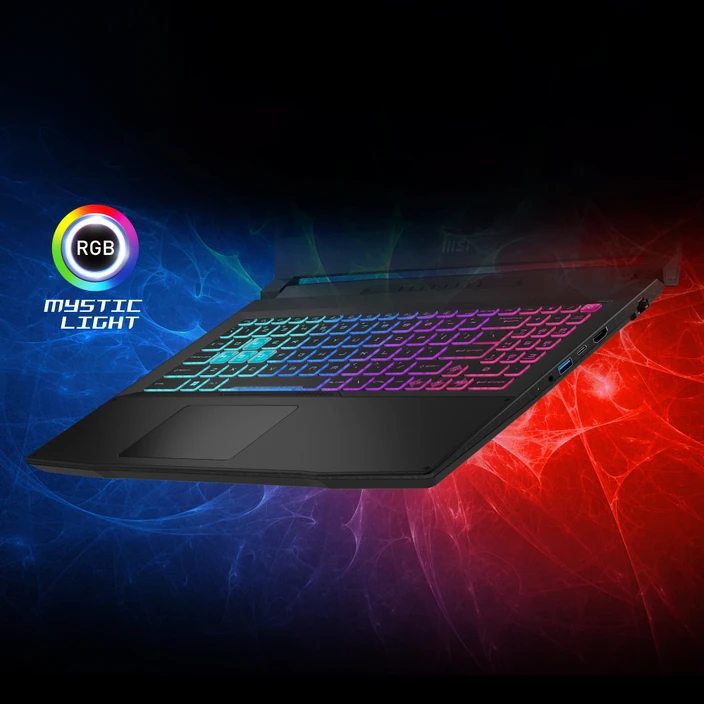 MSI Gaming Laptop affordable laptop best gaming laptop with RGB Mystic Light keyboard