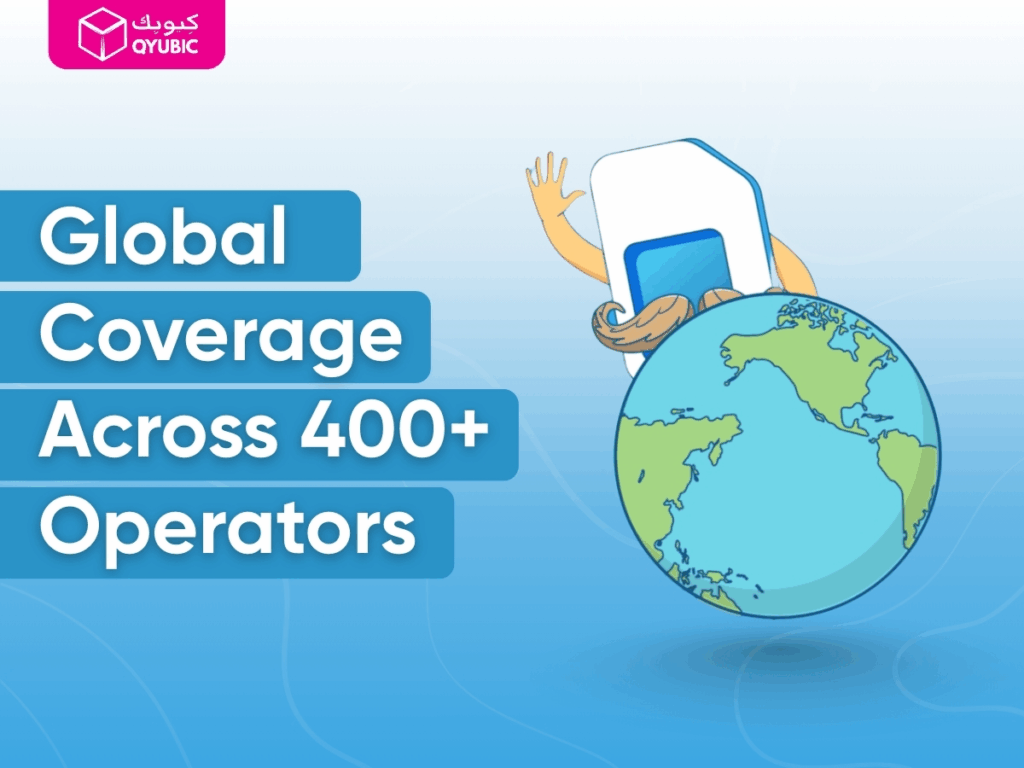 Global coverage with eSIMo, connecting users to over 400 operators across 200+ countries, ensuring seamless travel experiences.